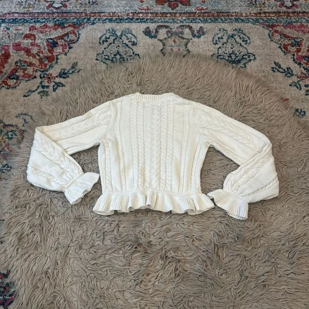 Show Me Your Mumu Ridley Ruffle Sweater size Medium - Picture 4 of 4
